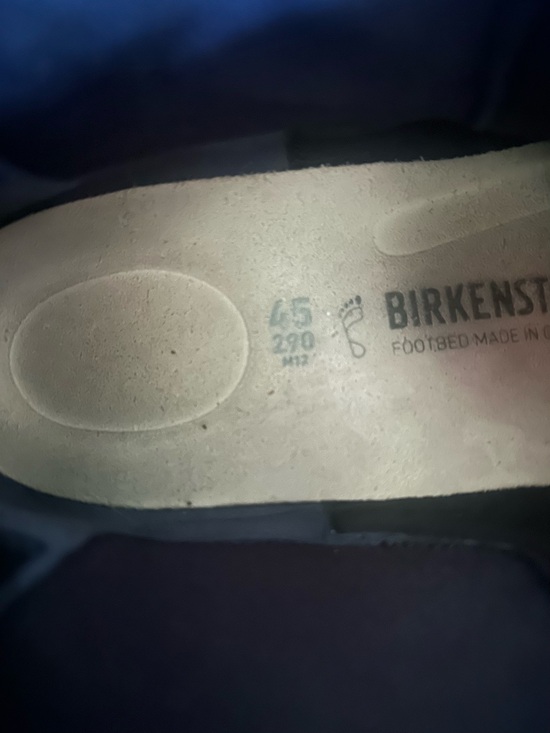 Birkenstock Bend Men\'s Suede Leather Chelsea Sneaker Boots 45 12 EUC